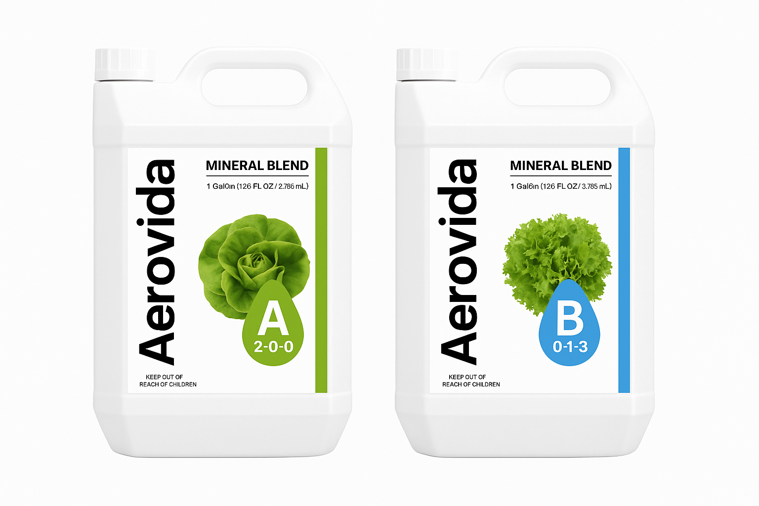 AeroVida Solucion Nutritiva A y B