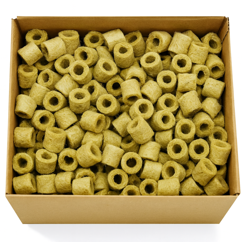 Caja 10,000 plugs lana de roca.